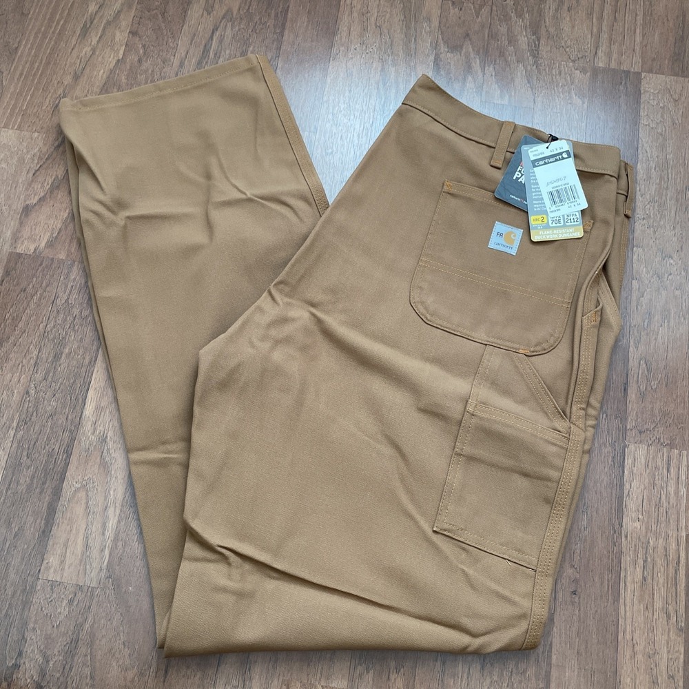 NWT Men's Carhartt FR Duckwork Dungaree 42x34 HRC2